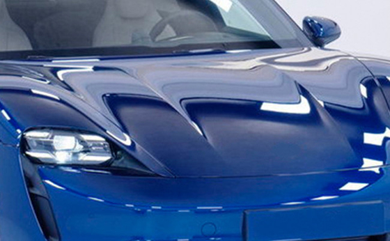 Verschiebbarer blauer Chrome-Auto-Verpackungs-Film halten Farbe weg von Kratzern und Abnutzung