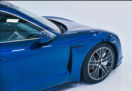 Verschiebbarer blauer Chrome-Auto-Verpackungs-Film halten Farbe weg von Kratzern und Abnutzung