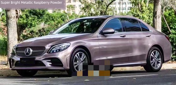 Metalleis-Plum Powder Ash Gloss Car-Vinylverpackungs-Selbstheilungs-Blase frei