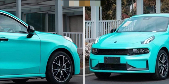 Matte Tiffany Car Wrap Film Air-Freigabe mit entfernbarem Acrylkleber