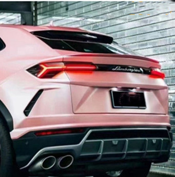 30µm Matte Car Vinyl Wrap Removable Blase freier Elektro-Oprical Cherry Powder