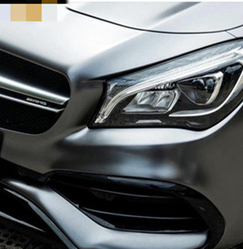 Verschiebbare HAUSTIER AMG Aschhitze prüfen Matte Car Vinyl Wrap Roll 140gsm