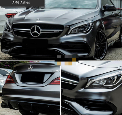 Verschiebbare HAUSTIER AMG Aschhitze prüfen Matte Car Vinyl Wrap Roll 140gsm