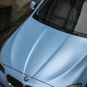 Auto-Verpackungs-Film-nicht- Verblassen Matte Metallic Electric Light Skys blauer