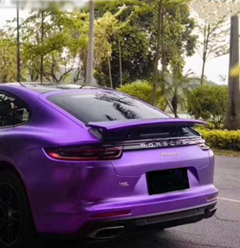 Blase freie elektrische Violet Car Wrap Film Self, die Swipeable heilt