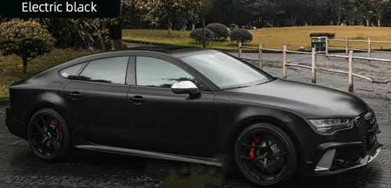 4,8 MIL Black Car Vinyl Wrap-Luft-Freigabe-und Hitze-Sicherungs-Technologien elektrisch