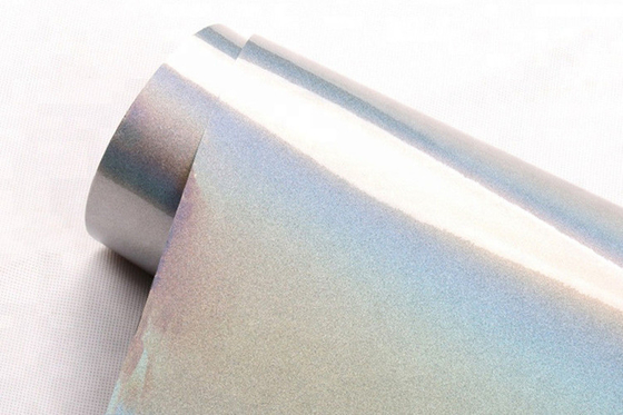 Polymerischer kalanderter Diamond Silver Glitter Car Wrap-Film selbstklebend