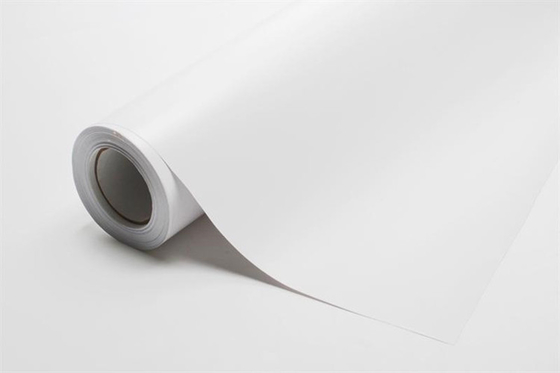 Selbstfahrzeug-Dekorations-bedruckbarer Vinylaufkleber-Papierrolle weißes Matt Car Wrap 18m