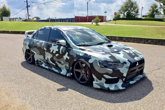 Selbstfahrzeug-Dekorations-bedruckbarer Vinylaufkleber-Papierrolle weißes Matt Car Wrap 18m