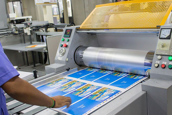 Geworfener kalter lamellierender grafischer Schutz der Vinylleichten berührung des Film-60µM For Digital Printed