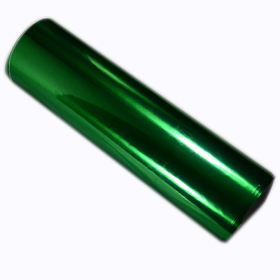 Verschiebbare silberne grüne Chrome-Auto-Vinylverpackungs-Film-Blase frei
