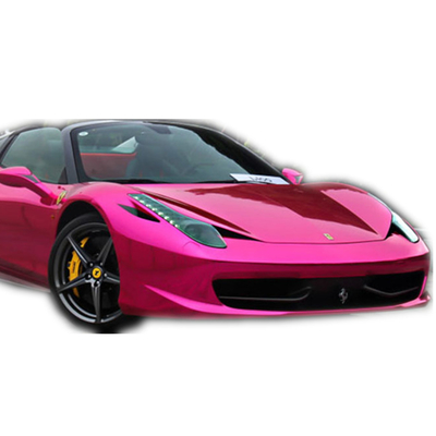 Blasen-freier feuchtigkeitsfester rosa Chrome-Auto-Vinylverpackungs-Spiegel-Effekt