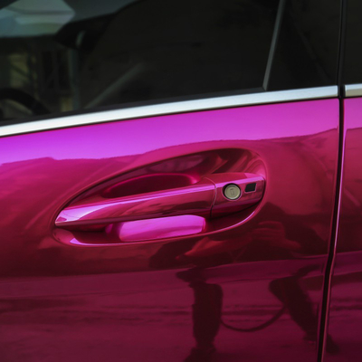 120µM Free Slideable Pink Chrome Auto-Verpackungs-Film-Salznebel-Widerstand