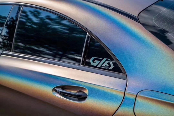 Klebende Matte Laser Grey Bubble Free-Auto-Verpackungs-Vinylluft-acrylsauerfreigabe 60µM