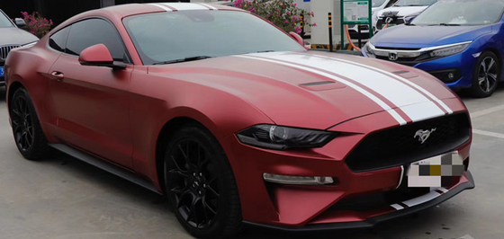 Packwagen-metallische Matte Wine Red Car Wrap-Vinylblasen-freie 5 Jahre Haltbarkeits-