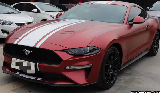 Packwagen-metallische Matte Wine Red Car Wrap-Vinylblasen-freie 5 Jahre Haltbarkeits-