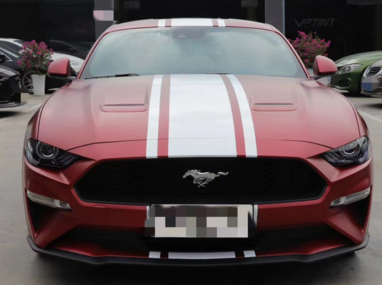 Packwagen-metallische Matte Wine Red Car Wrap-Vinylblasen-freie 5 Jahre Haltbarkeits-