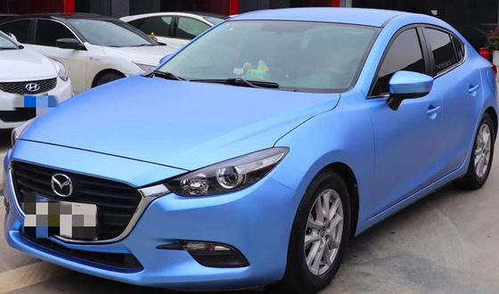 Metallisches blaues nicht verblassendes Nebel-Matte Car Vinyl Wrap Film-langlebiges Gut