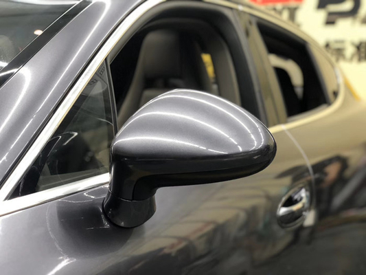 Auto-Hochglanz dunkler Gray Vinyl Wrap Wrinkles Elimination 140gsm