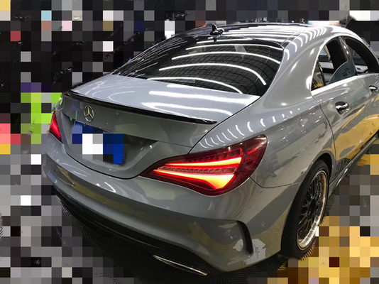 Glanz-Zement-Ash Grey Wrap Polymeric Calendered Vinyl-Film-Fahrzeug-Werbungs-Verpackung