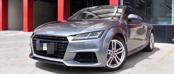 Blase freie Swipeable-Glanz-Auto-Vinylverpackungs-Titanstahl Grey Car Wrap Film