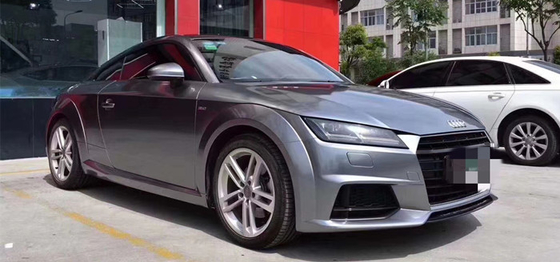 Titan- Stahl-aktivierter Glanz metallisches Grey Vinyl Wrap Grey Gloss Car Vinyl Wraps Hitze
