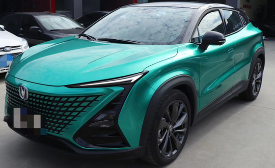 Leichte Glanz-Auto-Vinylverpackung Emerald Green für Notfallfahrzeuge