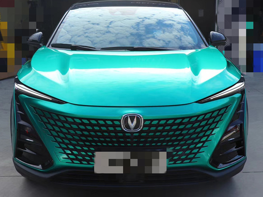 Leichte Glanz-Auto-Vinylverpackung Emerald Green für Notfallfahrzeuge