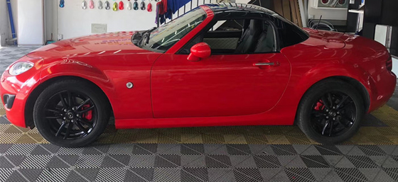 Hochglanz-Auto-Verpackungs-Luft-Freigabe-verschiebbares temperaturbeständiges Ferraris rote