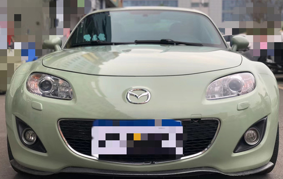 Wärmetoleranz-verschiebbare ultra Hochglanz-Auto-Verpackungs-kakifarbige grüne Automobilvinylverpackung