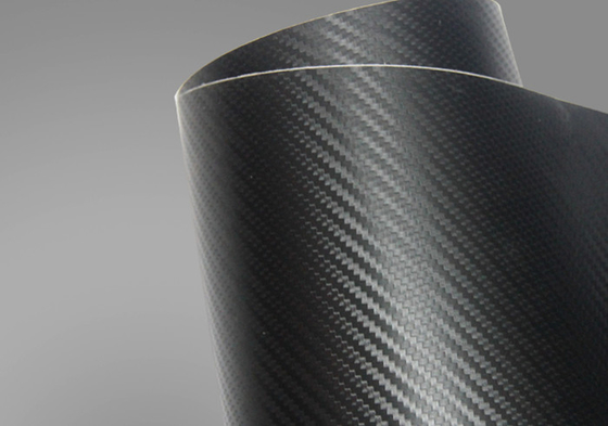 18m Längen-Kohlenstoff-Faser-Film-Verpackungs-Luft-Freigabe Matte Carbon Fiber Vinyl Wrap