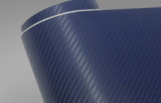 18m Längen-Kohlenstoff-Faser-Film-Verpackungs-Luft-Freigabe Matte Carbon Fiber Vinyl Wrap