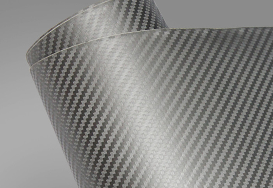 18m Längen-Kohlenstoff-Faser-Film-Verpackungs-Luft-Freigabe Matte Carbon Fiber Vinyl Wrap