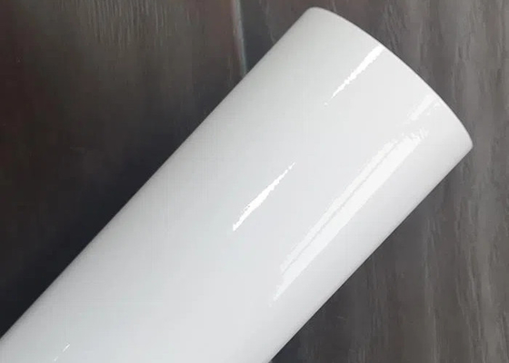 Dünner monomerer Digital-Druck-Film polieren weiße bedruckbare Vinylpapier-Rolle