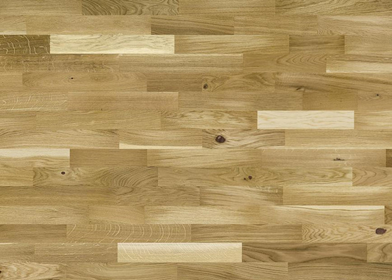 3 selbstklebendes Vinyl des Streifen-Eichen-Holz-Korn-dekoratives lamellenförmig angeordnetes Filmes 1.2mm für Möbel