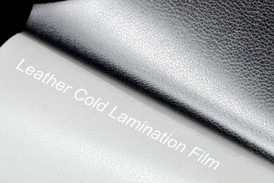 Lederner Effekt-kalter lamellierender Film-Kratzer beständig für Bild-Schutz