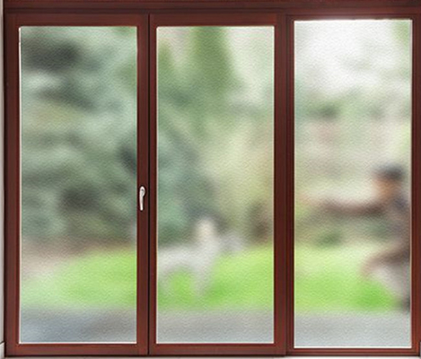 Badezimmer-Fenster-Privatleben-Film-Hitze-Steuerung Repositionable 0.8mm klare