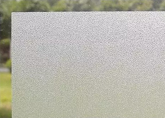 Weiße dekorative Fenster-Glasschicht Matte Frosteds 0.8mm für Privatleben