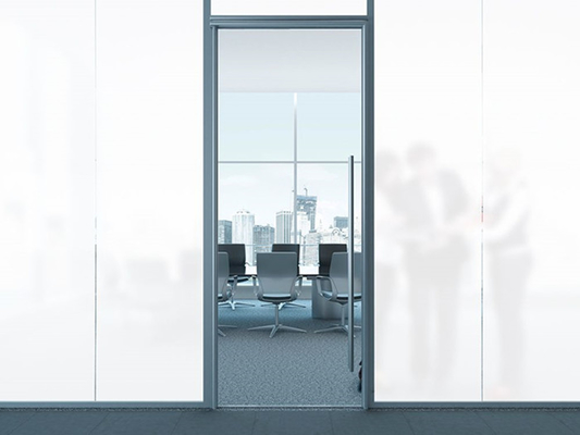 Weiße dekorative Fenster-Glasschicht Matte Frosteds 0.8mm für Privatleben