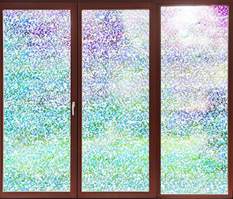 Privatleben-Schirm-dekorative Fenster-Glasschicht dichroiker Dots Pattern 1.22Mx50M