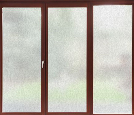 Freier Raum bürstete strukturierten statischen hitzebeständigen Fenster-UVfilm des Privatleben-Fenster-Film-0.8mm