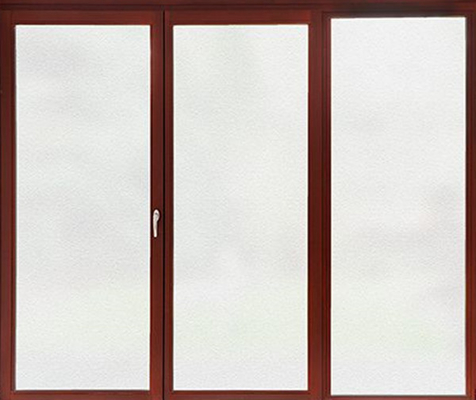 Weißer Sand bereifte statische 0.8mm anhaften Privatleben-Fenster-Film mit HAUSTIER Freigabe-Zwischenlage