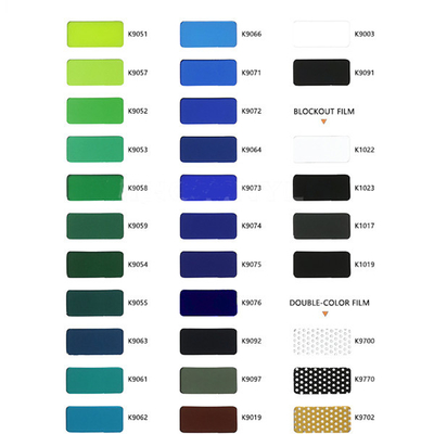 1.22Mx50M Self Adhesive Decorative Vinyllichtdurchlässiger Vinylfilm für Glas