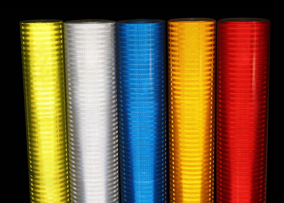 Metallisiertes hohe Intensitäts-prismatisches Vinylretro- reflektierendes Bedecken für Verkehrszeichen