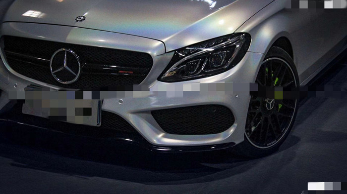 5 Jahre der Haltbarkeits-Diamond Glitter Car Wrap Silver-Schein-Vinylverpackungs-1.52m Breiten-